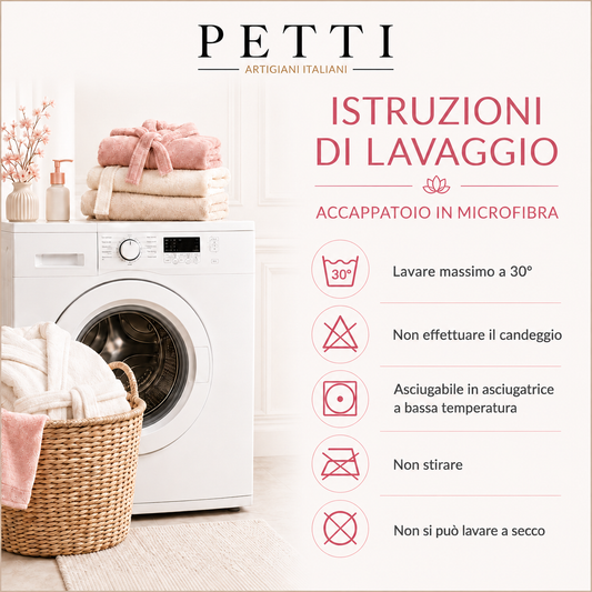 Accappatoio Microfibra Uomo e Donna Blu Notte