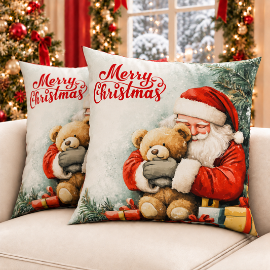Coussins, Housses de coussin pour canapé, Coussins décoratifs de Noël 25 Xmas 12