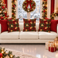 Coussins, Housses de coussin pour canapé, Coussins décoratifs de Noël Ourson Tartan