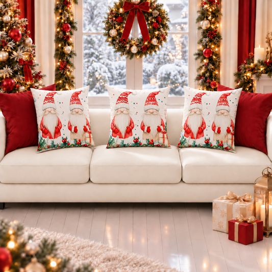 Coussins, Housses de coussin pour canapé, Coussins décoratifs de Noël 25 Xmas 6