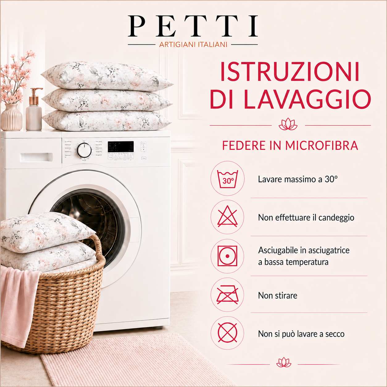 Federe, Federe Cuscini in Stampa Digitale, Righe Bianco/Celeste