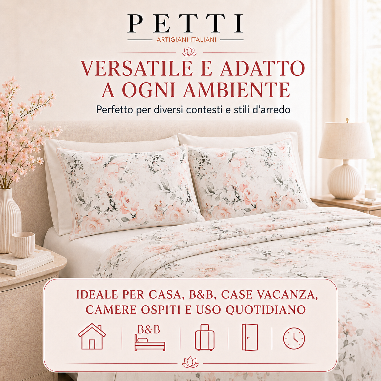 Lenzuola in Cotone, Completo Letto con Federe in Stampa Digitale Mille Righe 37