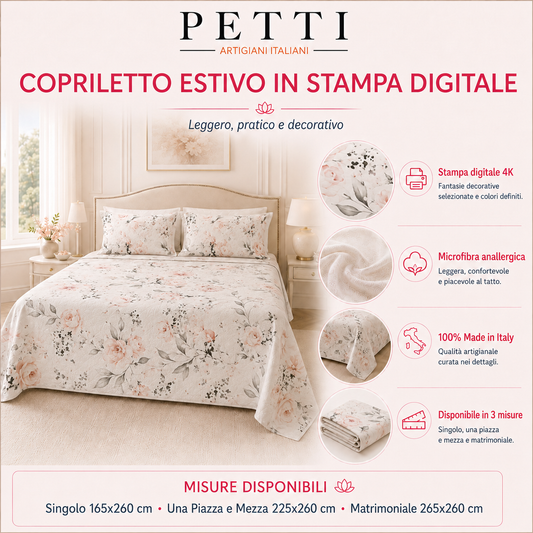 Lenzuolo Copriletto e Federe in Microfibra Pois 18