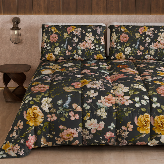 Couette, Couette Double, Simple, Une Place et Demie, Floral 06 01