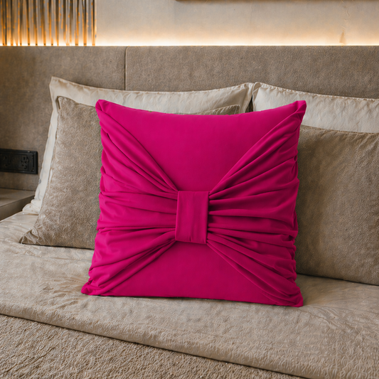 Cuscini Arredo in Velluto 1pz, Cuscini divano Elite Fucsia