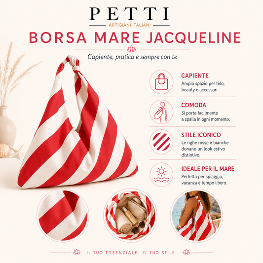Borsa Modello Jacqueline  Mille Righe 07