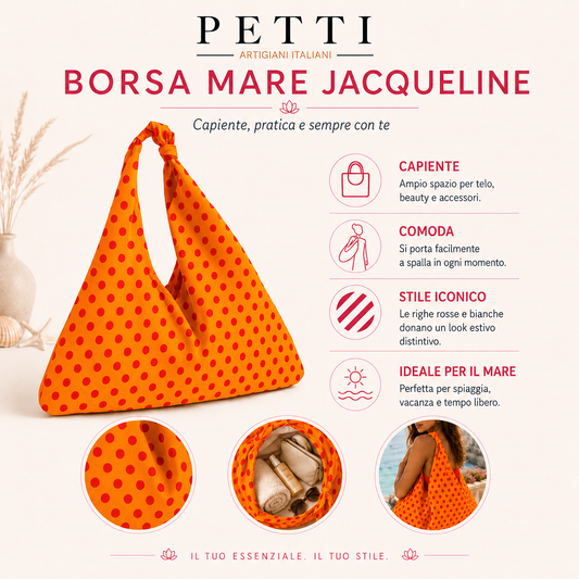 Borsa Modello Jacqueline  Pois 24
