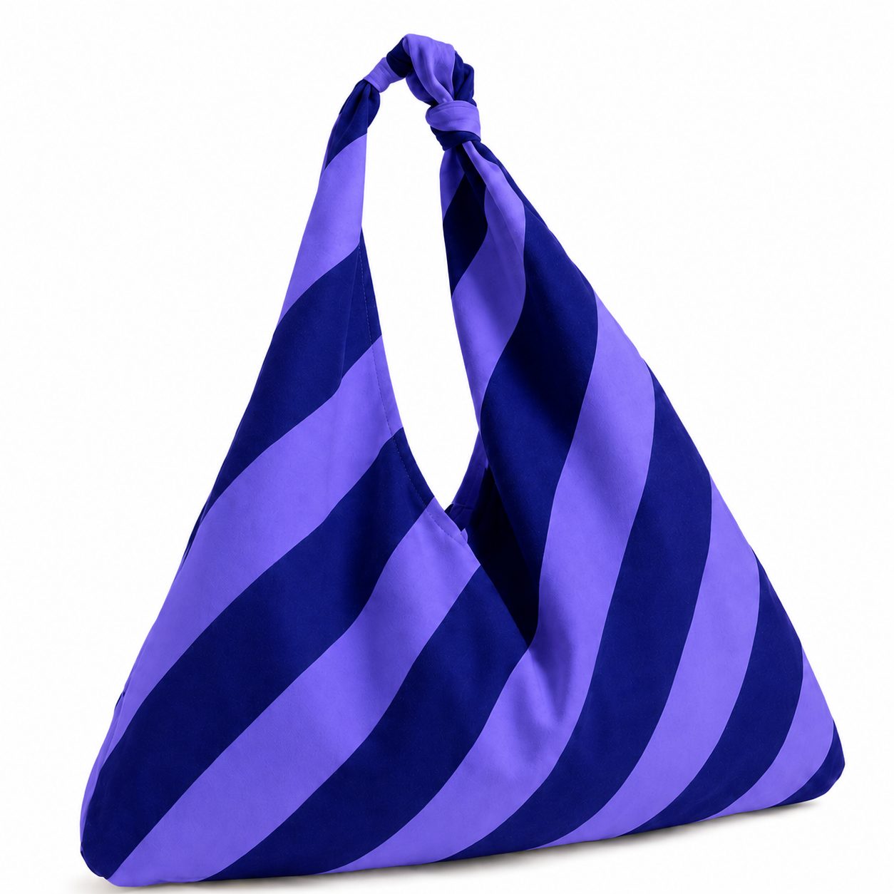 Borsa Modello Jacqueline  Righe Indaco/Blu Elettrico