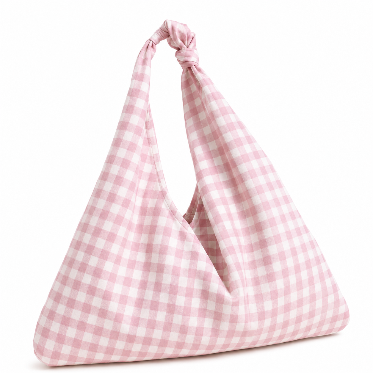 Borsa Modello Jacqueline  A Quadretti Cipria Chiaro