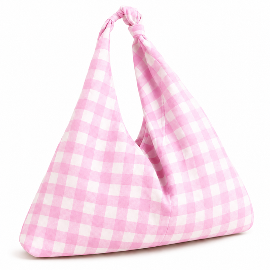 Borsa Modello Jacqueline  A Quadretti Rosa