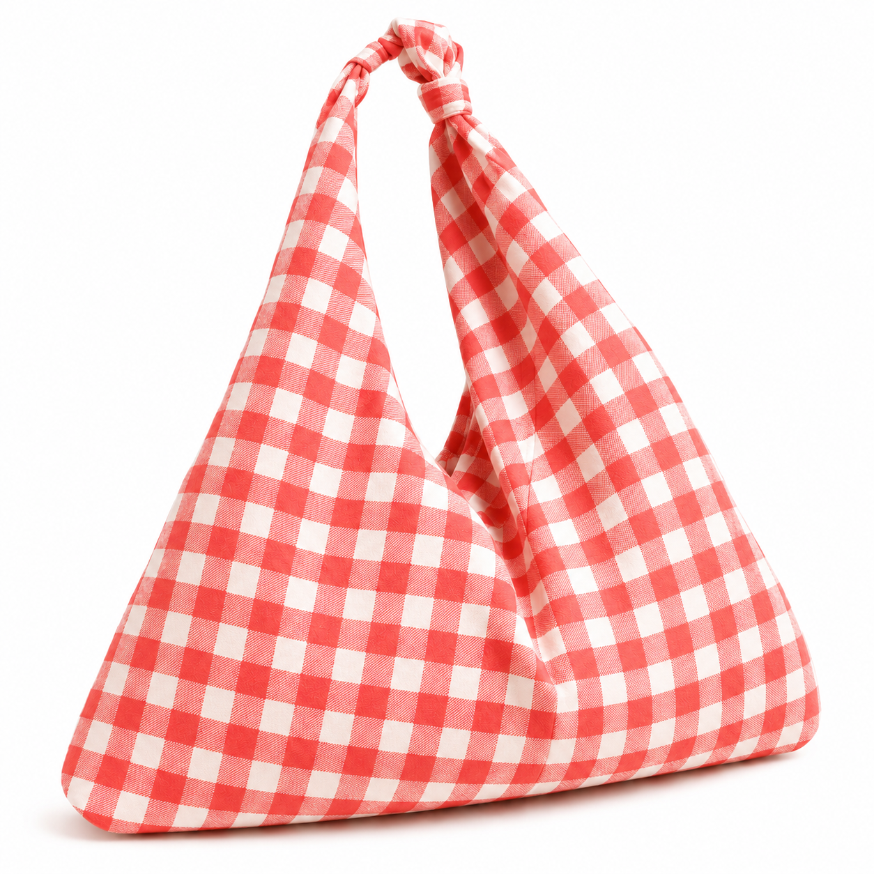 Borsa Modello Jacqueline  A Quadretti Rosso