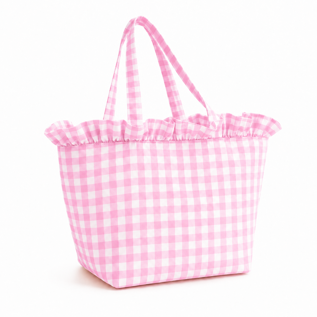 Borsa Modello Diora A Quadretti Rosa