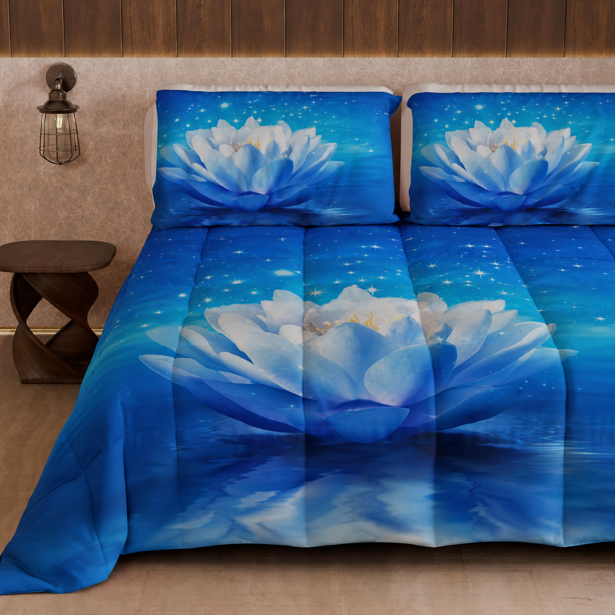 Duvet, Double Quilt, Single, Square and a Half, Starry Night