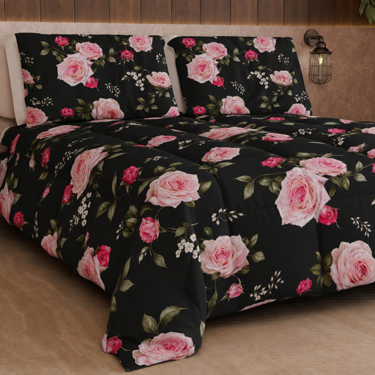 Couette, Couette Double, Simple, Une Place et Demie, Floral 20 01