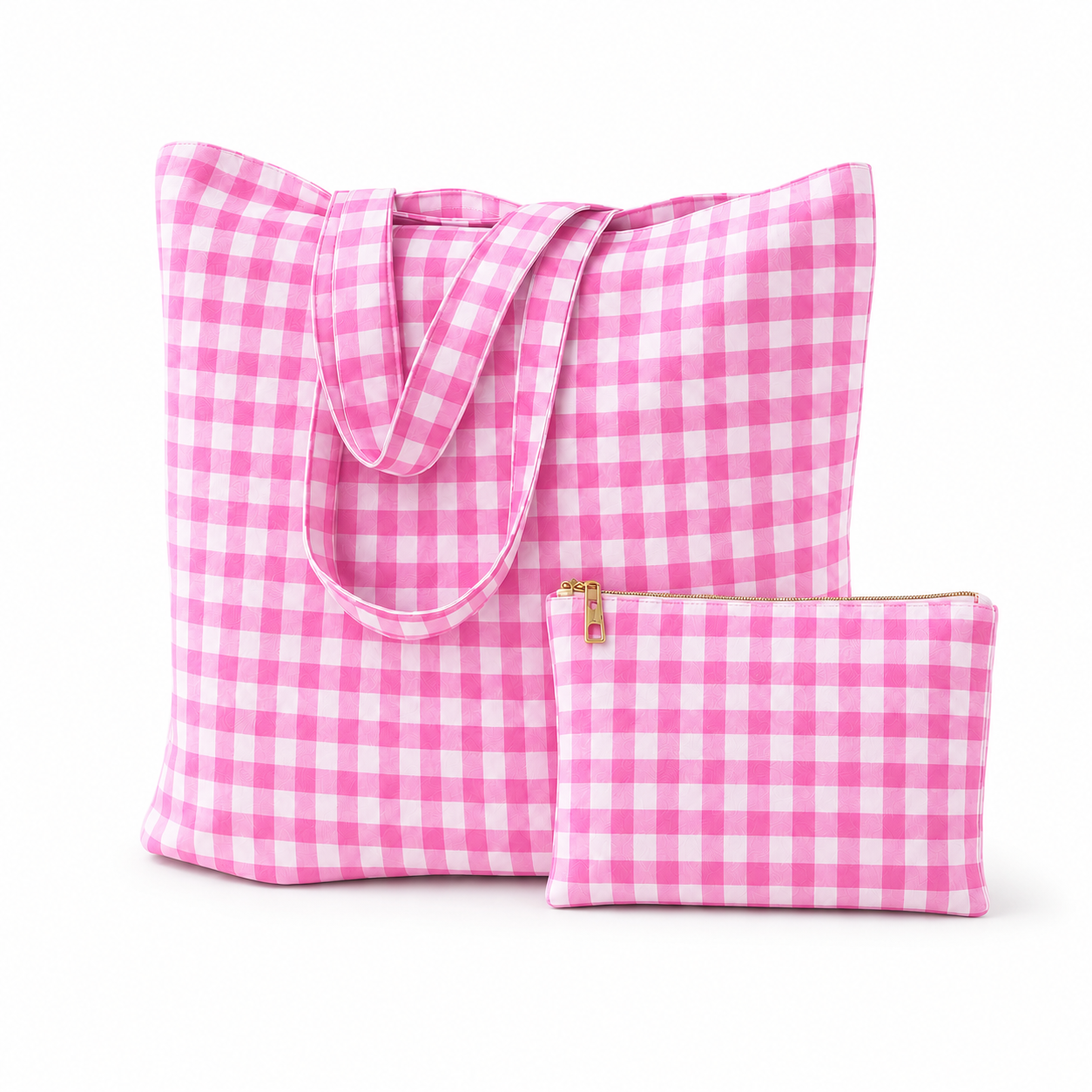 Collezione Mare in Stampa Digitale A Quadretti Fucsia