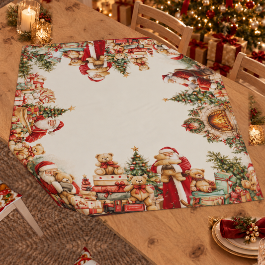 Centrotavola Natalizio per Cucina in Stampa Digitale Sweet Santa