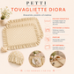 Tovagliette Americane con Rouches Pois 25