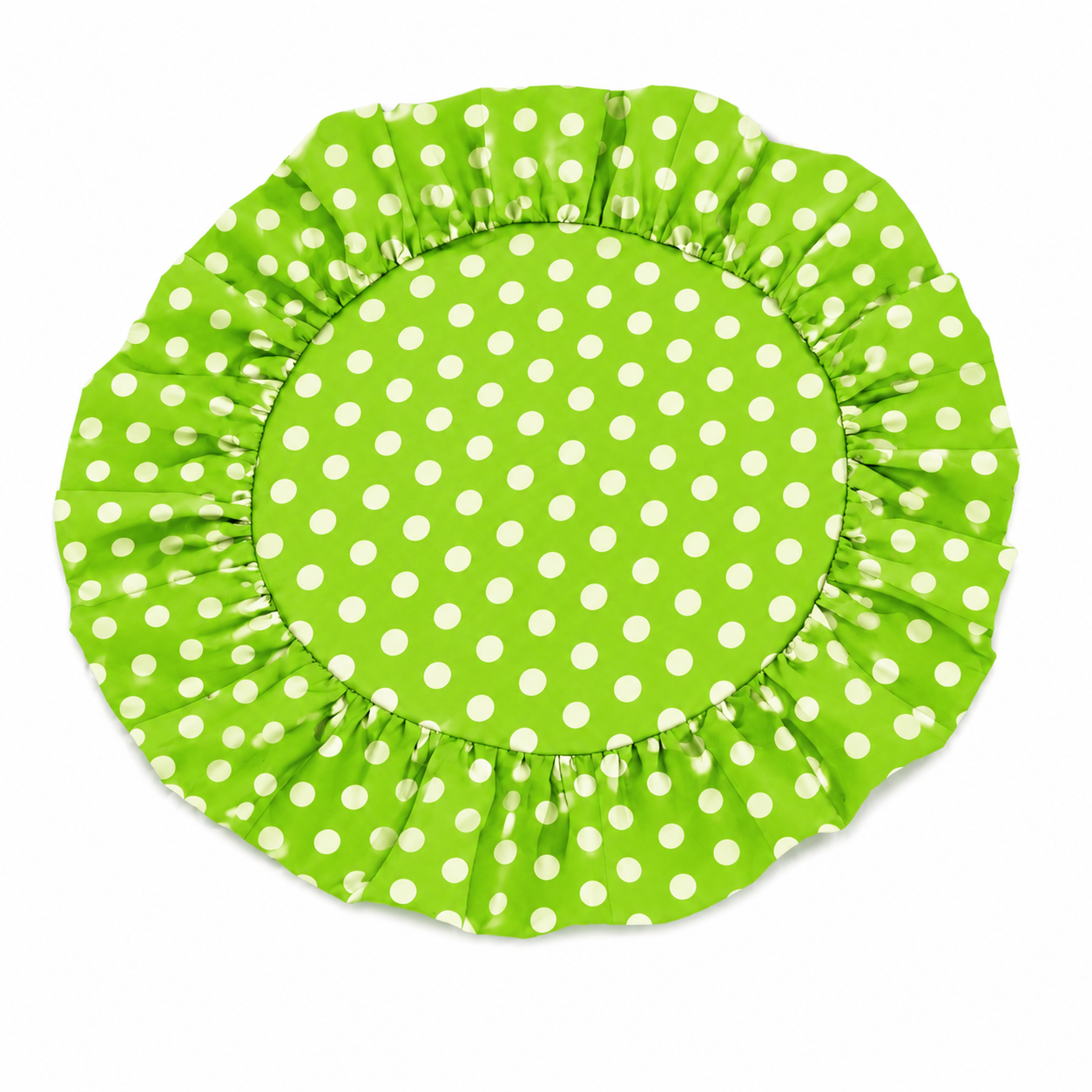 Tovagliette Americane Rotonde con Rouches Pois 05