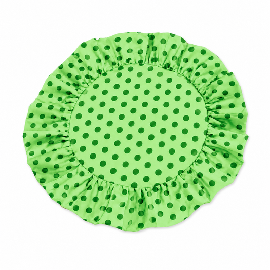 Tovagliette Americane Rotonde con Rouches Pois 25