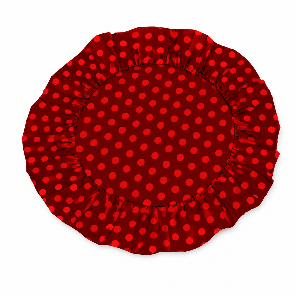 Tovagliette Americane Rotonde con Rouches Pois 26