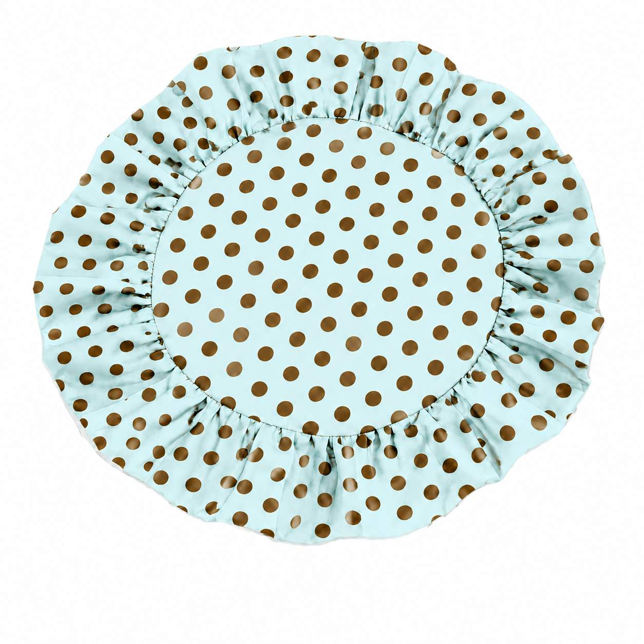 Tovagliette Americane Rotonde con Rouches Pois 14