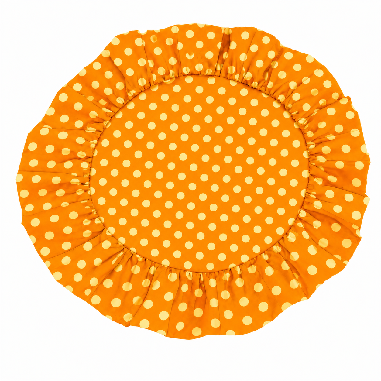 Tovagliette Americane Rotonde con Rouches Pois 06