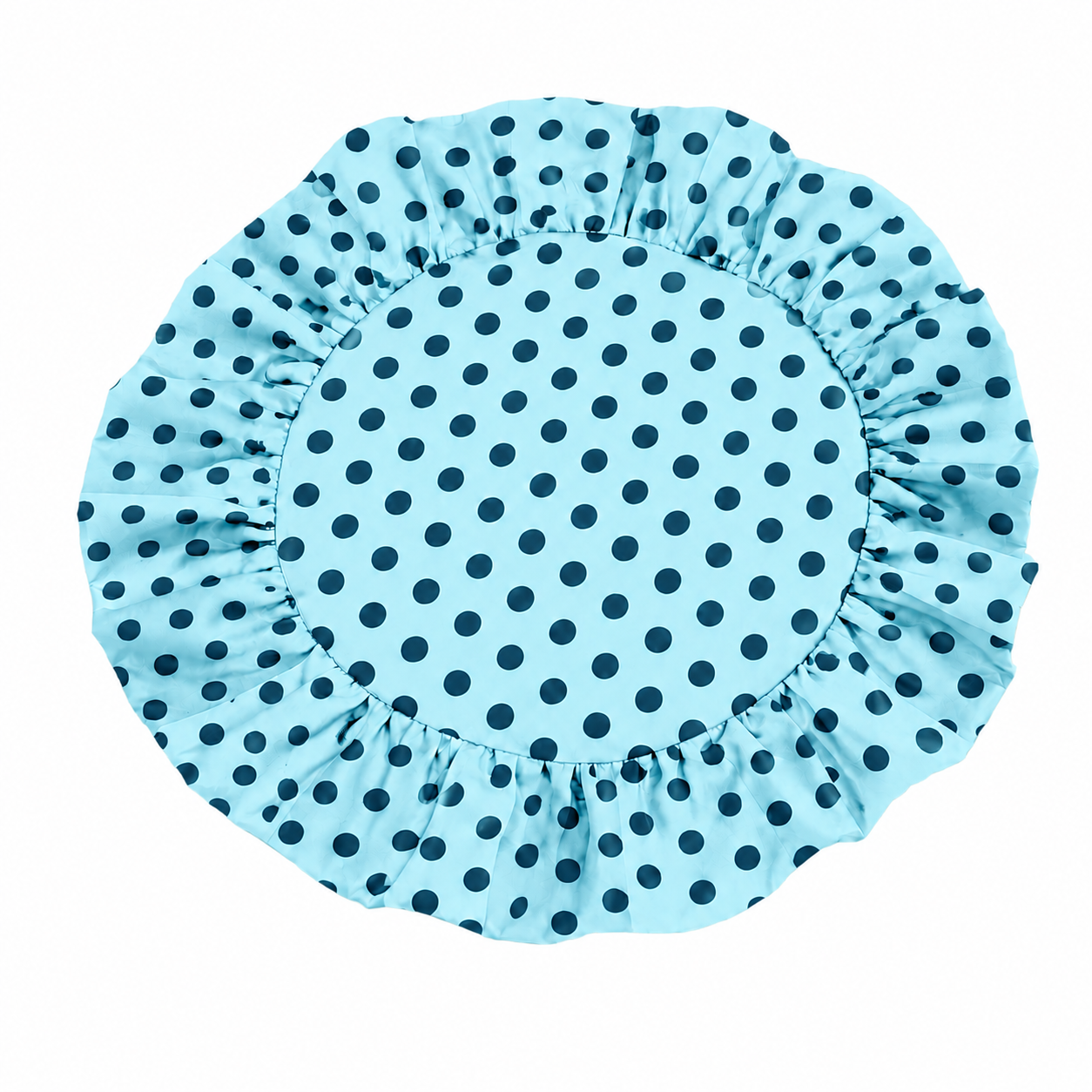Tovagliette Americane Rotonde con Rouches Pois 08