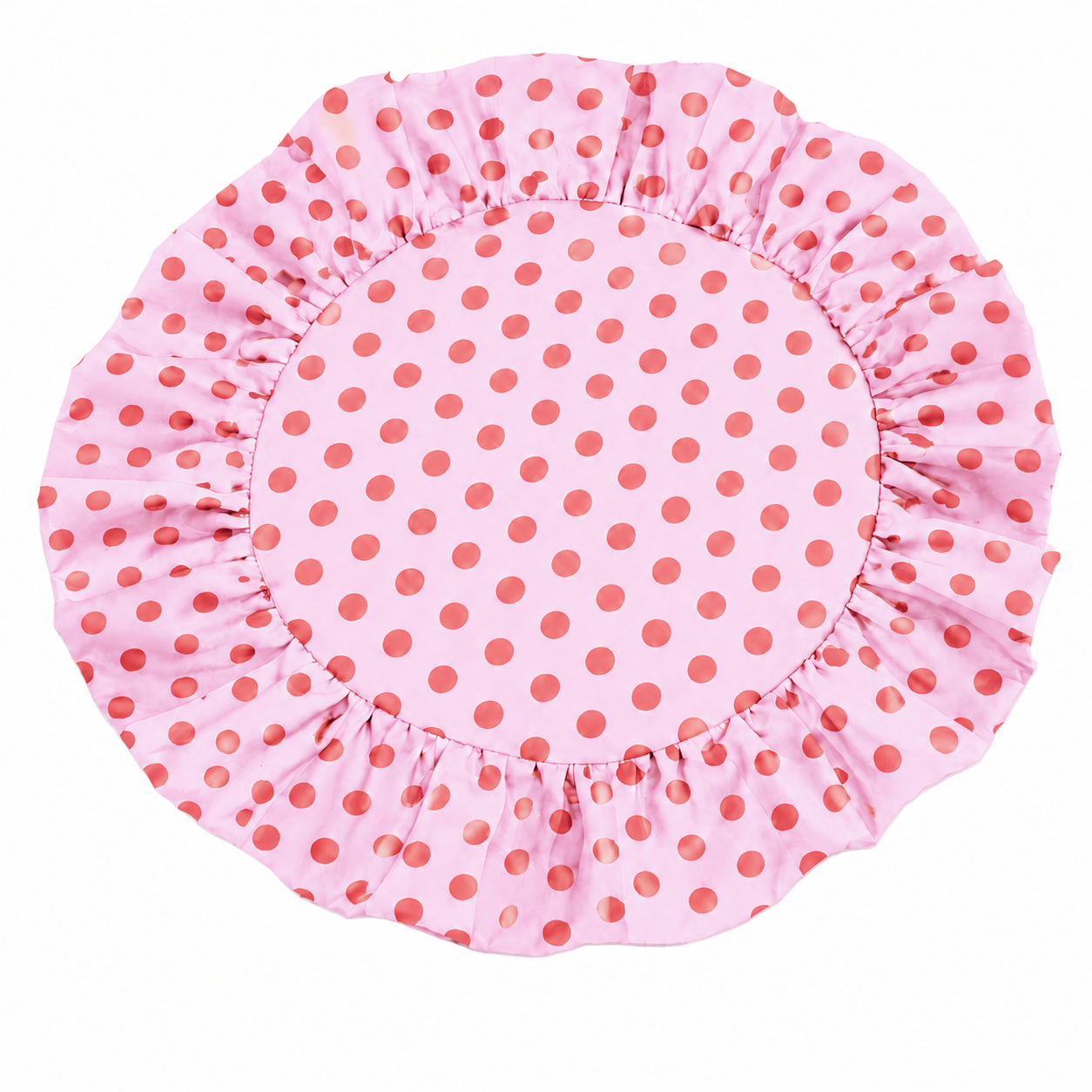 Tovagliette Americane Rotonde con Rouches Pois 11