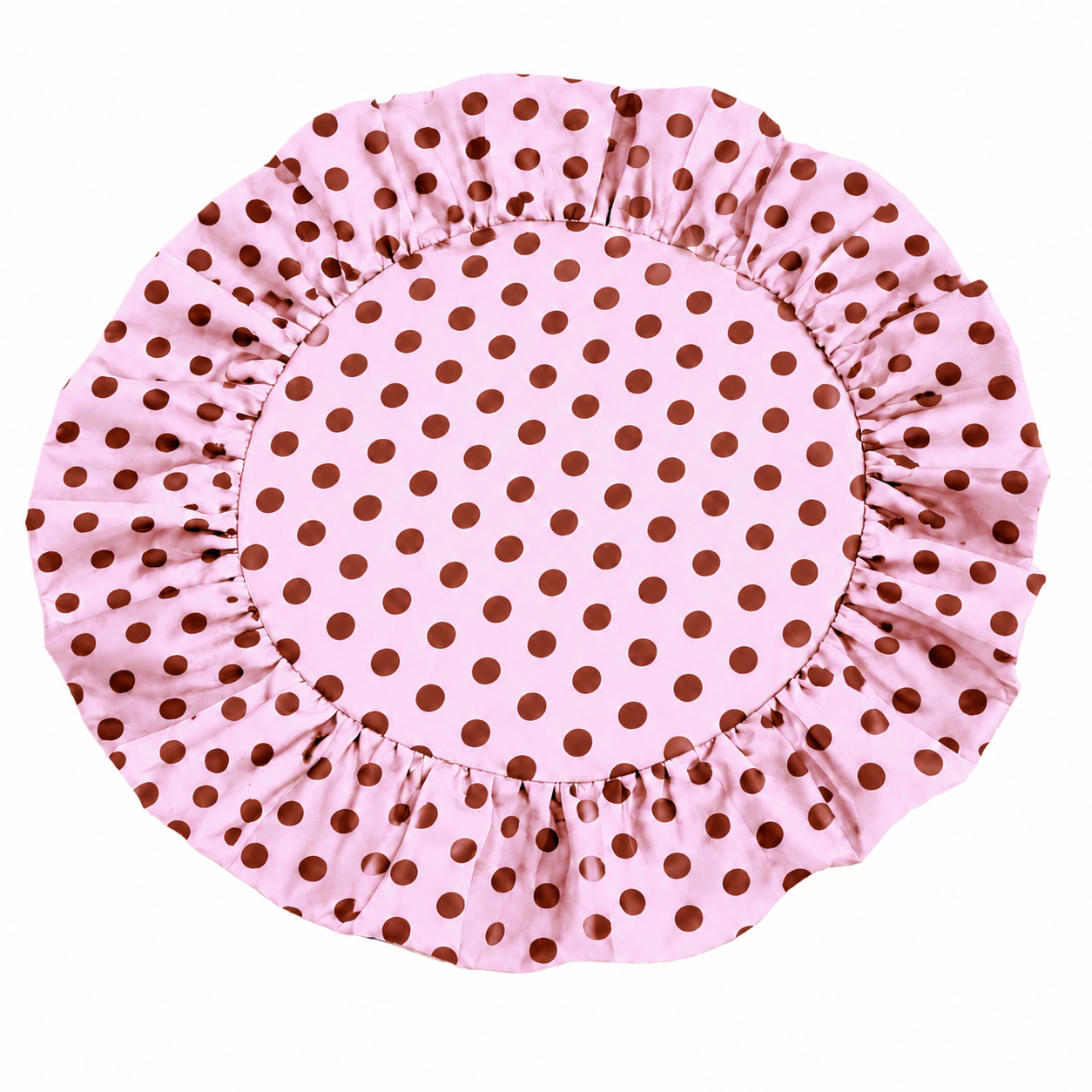 Tovagliette Americane Rotonde con Rouches Pois 15