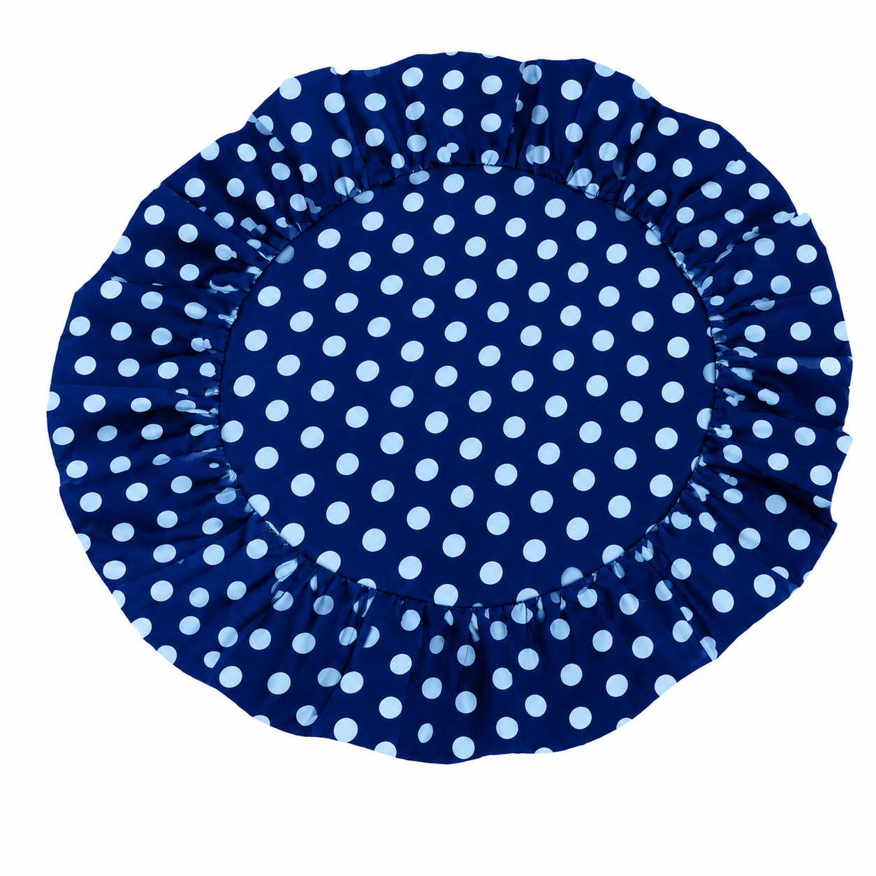 Tovagliette Americane Rotonde con Rouches Pois 16