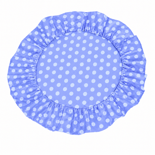 Tovagliette Americane Rotonde con Rouches Pois 17