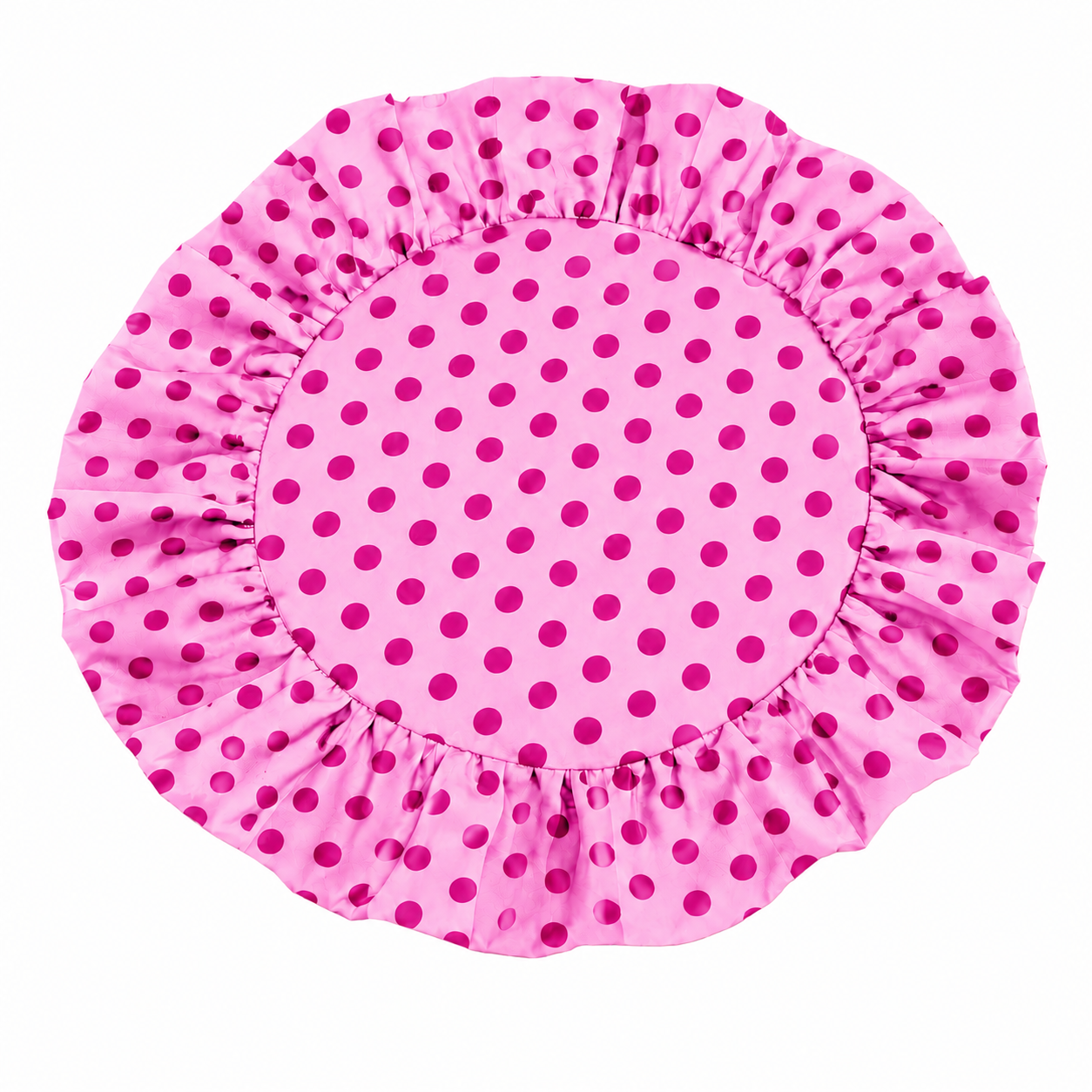 Tovagliette Americane Rotonde con Rouches Pois 20