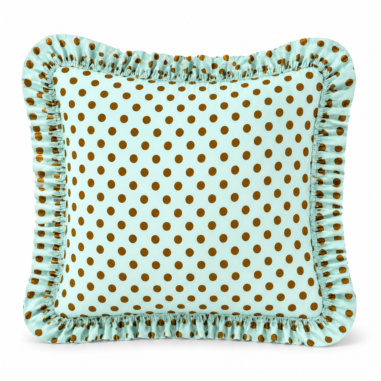 Cuscino Arredo con Rouches Pois 18