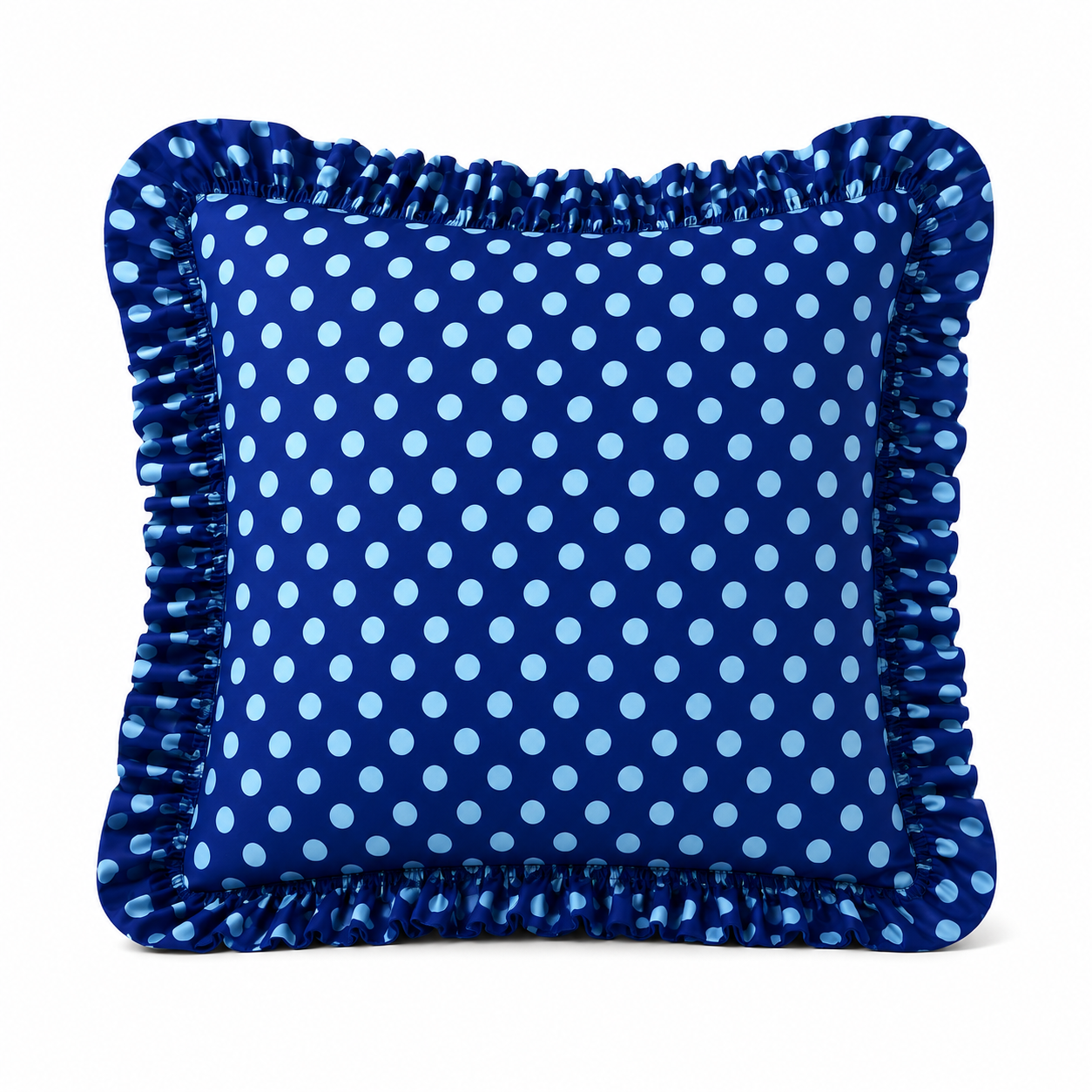 Cuscino Arredo con Rouches Pois 16