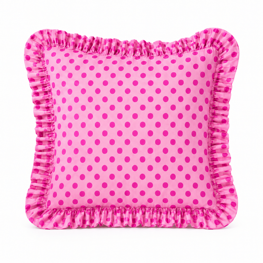 Cuscino Arredo con Rouches Pois 20