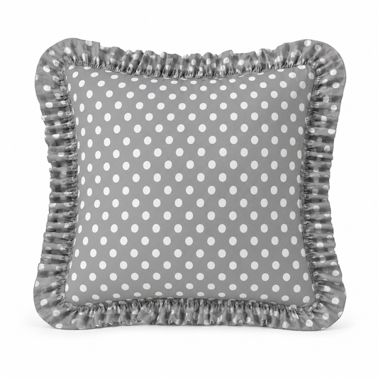 Cuscino Arredo con Rouches Pois 22
