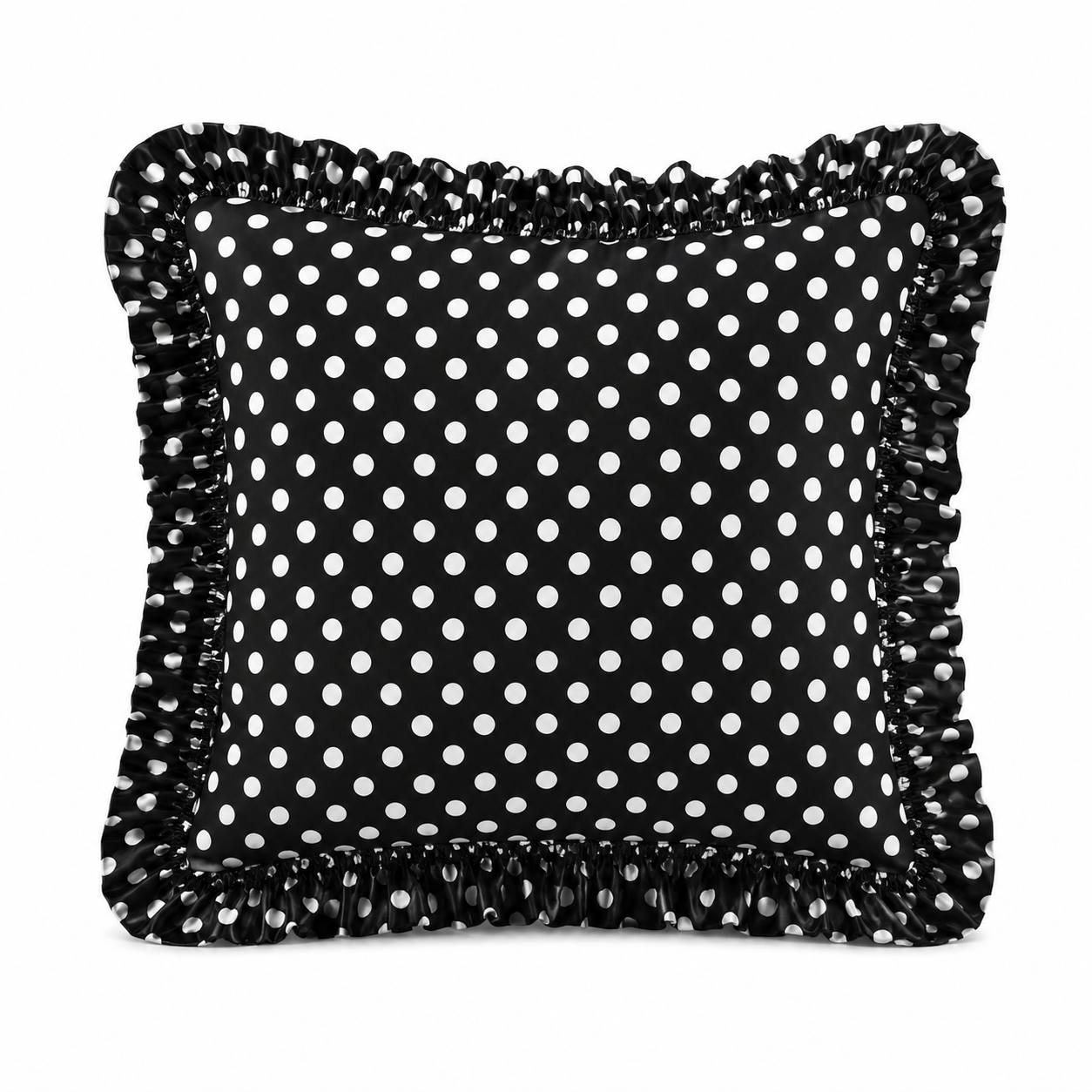 Cuscino Arredo con Rouches Pois 24
