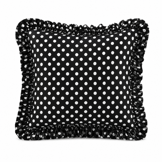 Cuscino Arredo con Rouches Pois 24