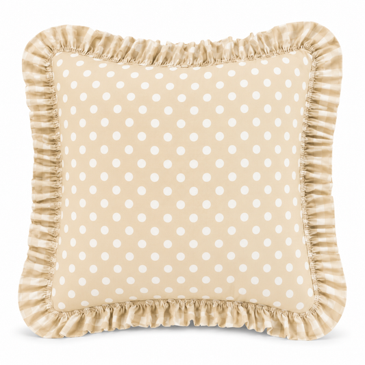 Cuscino Arredo con Rouches Pois 03