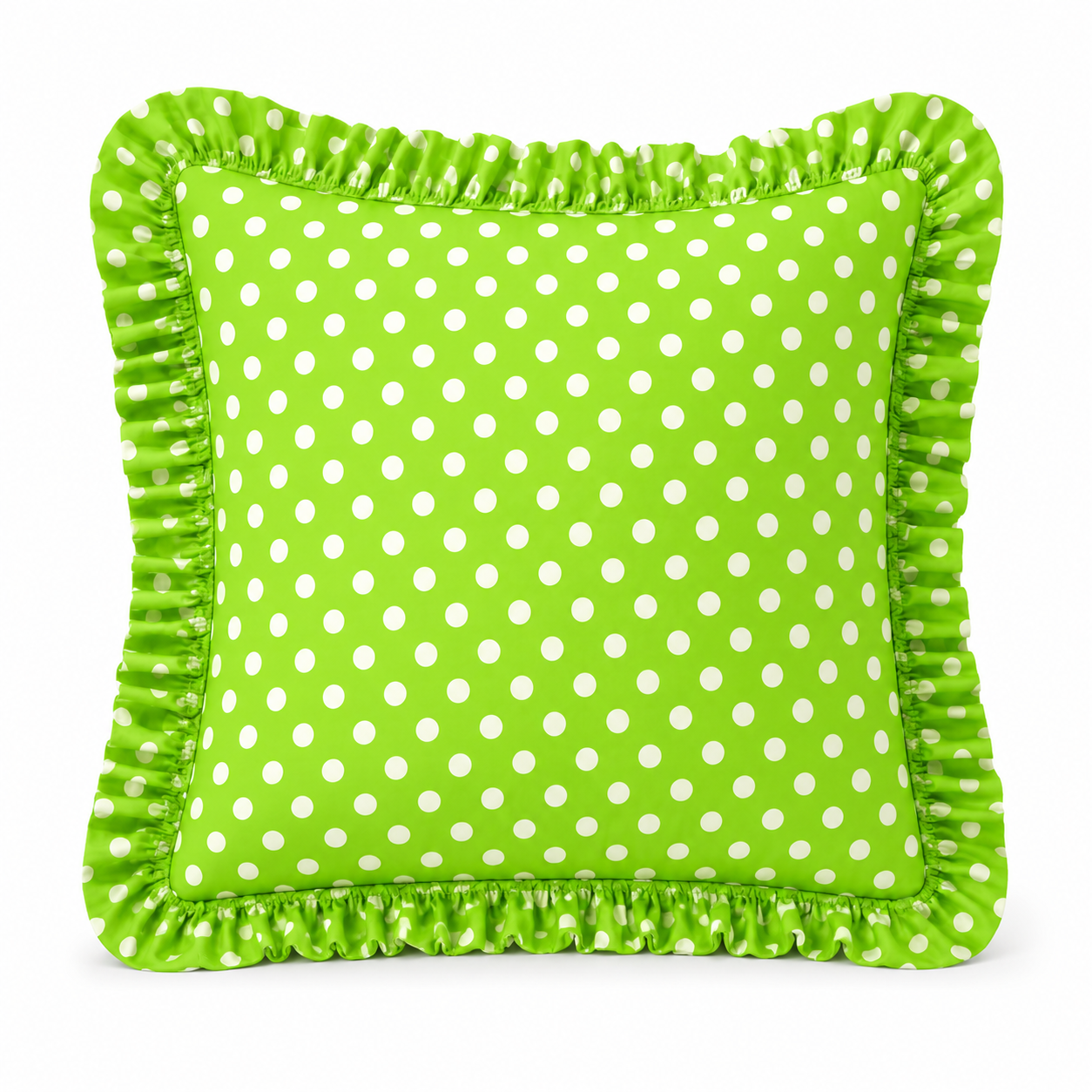 Cuscino Arredo con Rouches Pois 05