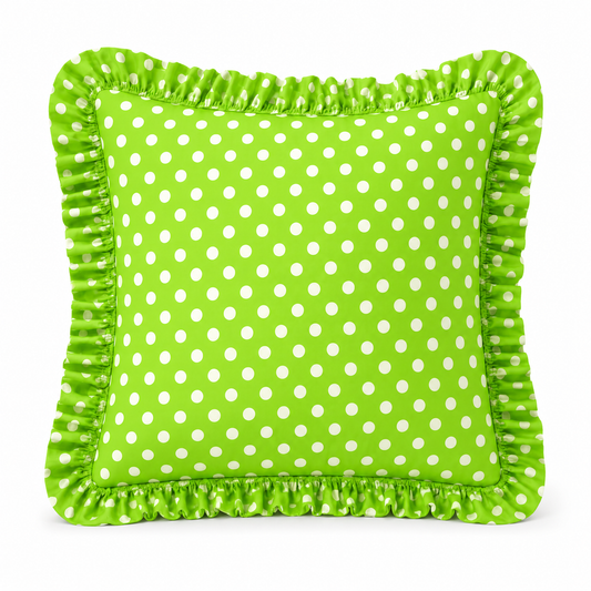 Cuscino Arredo con Rouches Pois 05