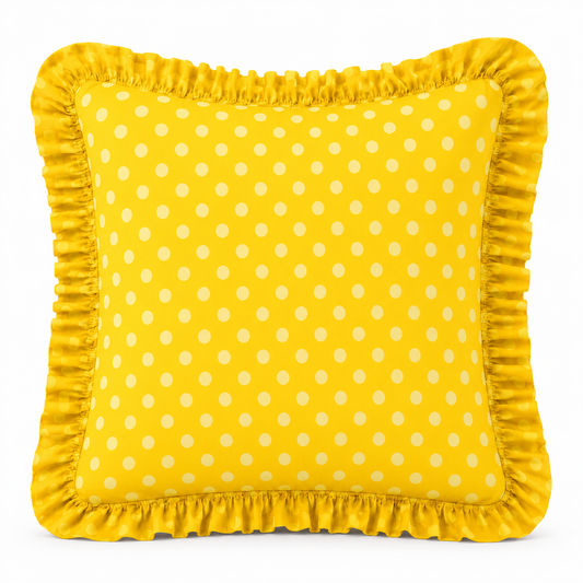 Cuscino Arredo con Rouches Pois 07