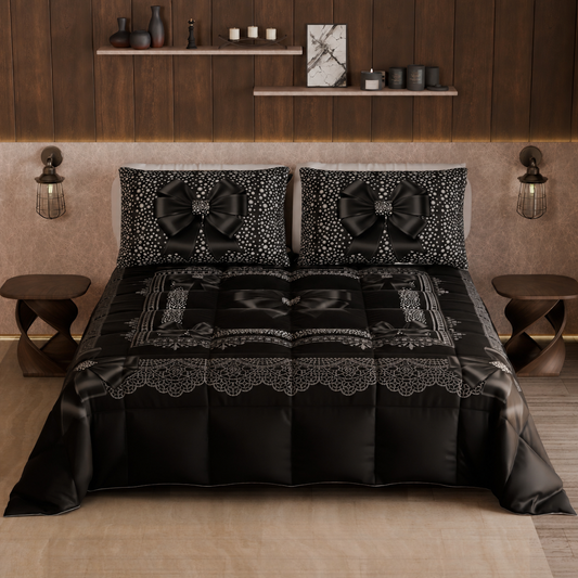 Couette, Courtepointe double, simple, une place et demie, Noeud Diamants