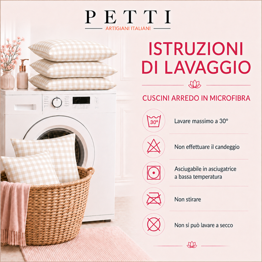 Cuscini, Copricuscini Divano, Cuscini Arredo in Stampa Digitale A Quadretti Grigio Scuro