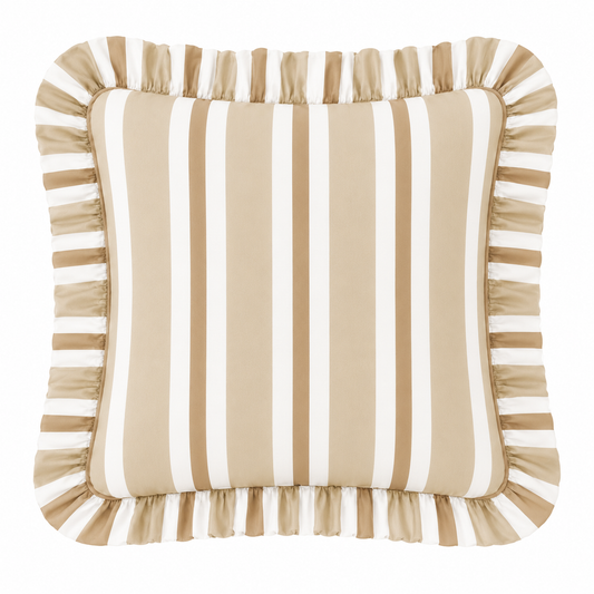 Cuscino Arredo con Rouches Mille Righe 30