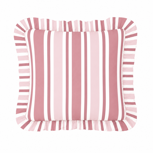 Cuscino Arredo con Rouches Mille Righe 35
