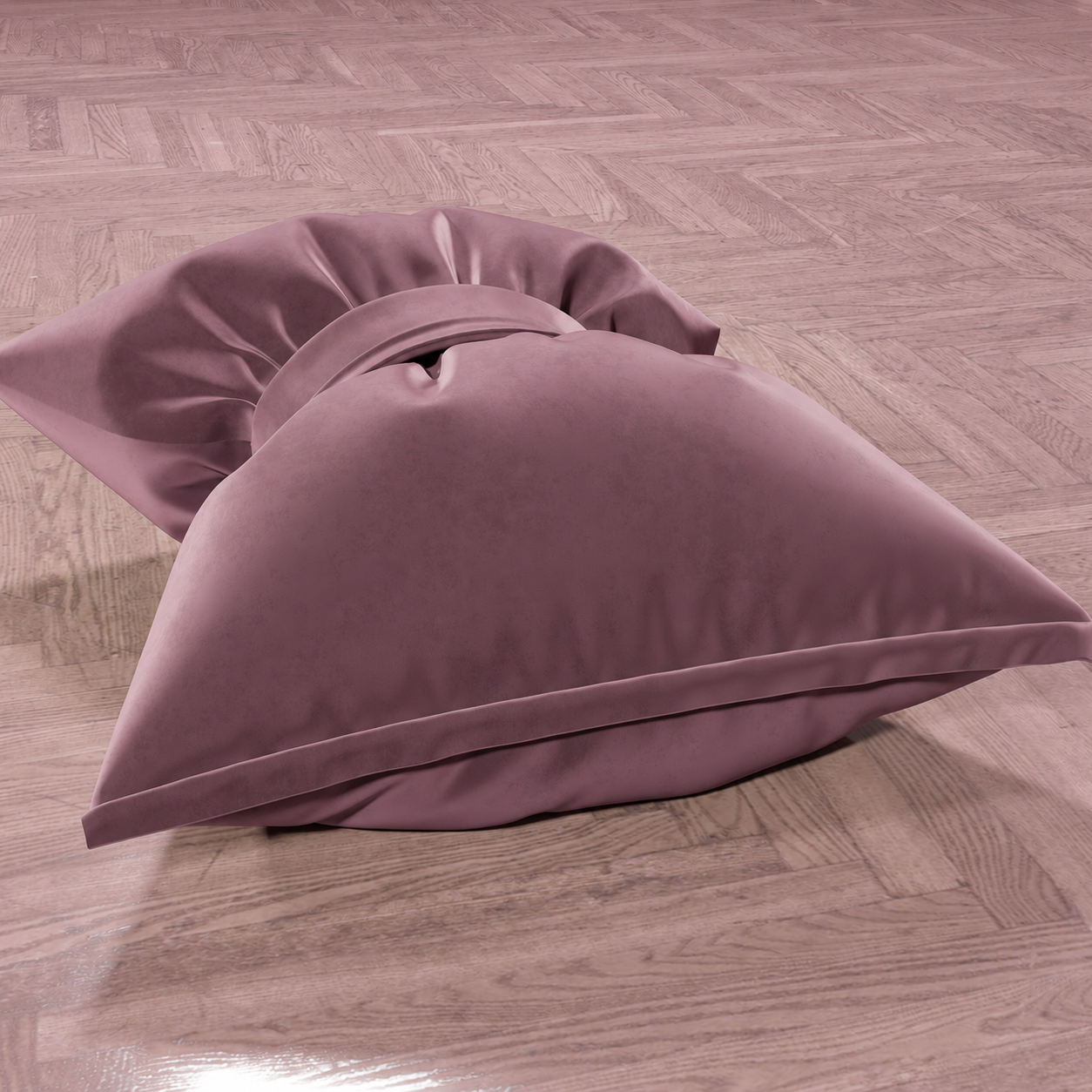 Cuscino Arredo Fiocco in Velluto 40x50 cm, Cuscino divano Cipolla