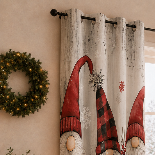 Tenda Arredo da Interno a Pannelli con Anelli 25 Xmas 5