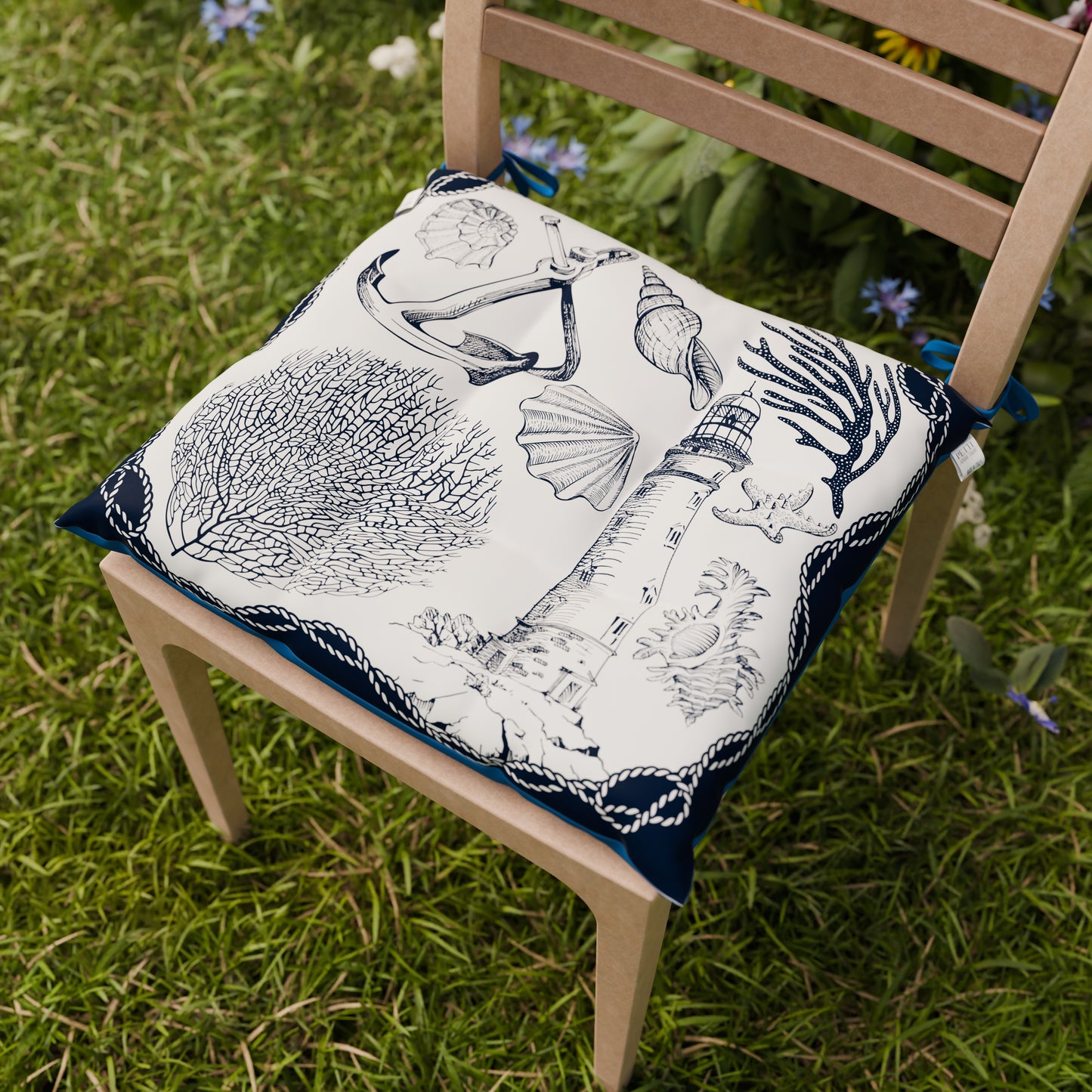 Coussins pour chaises Housses de chaise 6 pièces Marin-02