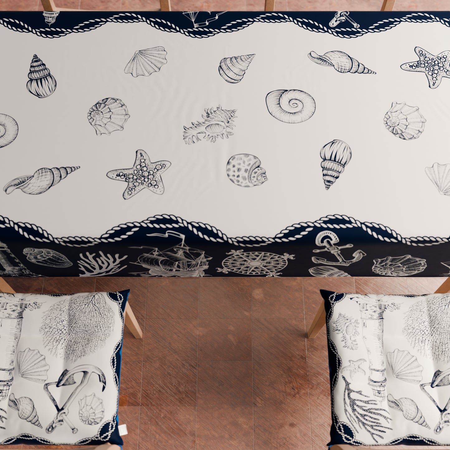 Coussins pour chaises Housses de chaise 6 pièces Marin-02